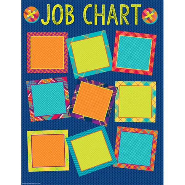 EU837437 Chart Job Chart Plaid 10