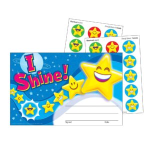 T81303 Award Scratch n Sniff I Shine Emojis