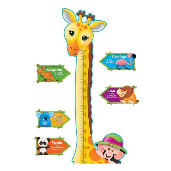 T8176 Bulletin Board Giraffe Grow Chart 4