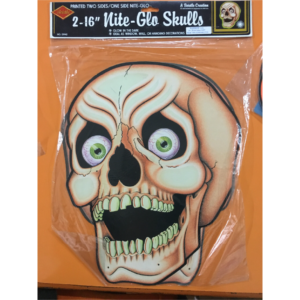 2 Nite-Glo Skulls 1942